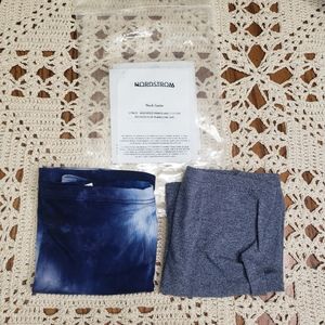 Nordstrom 2 pack neck gaiter kids 5-10 years